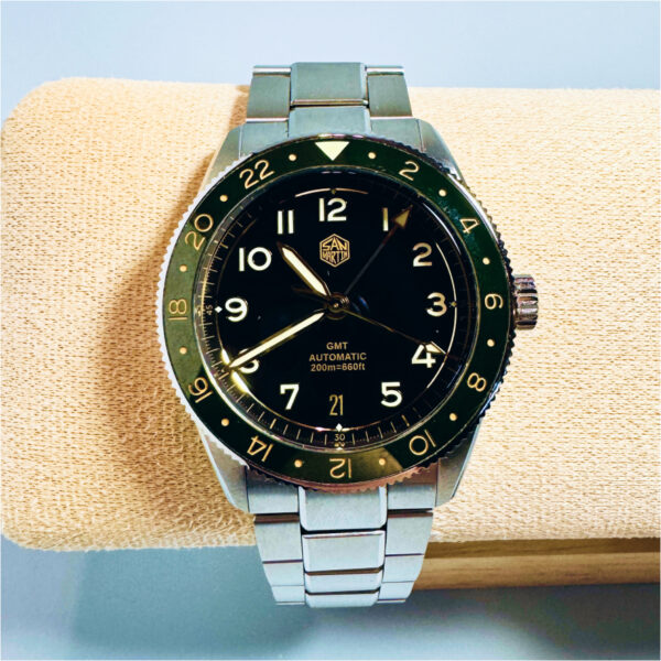 San Martin SN0140W 38mm NH34 GMT