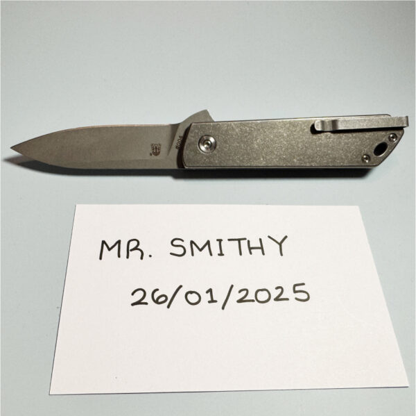 Hoo Knives V3 - Stonewashed Blade