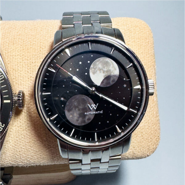 WM (Welly Merck) Automatic Watch Lunar Moon Phase
